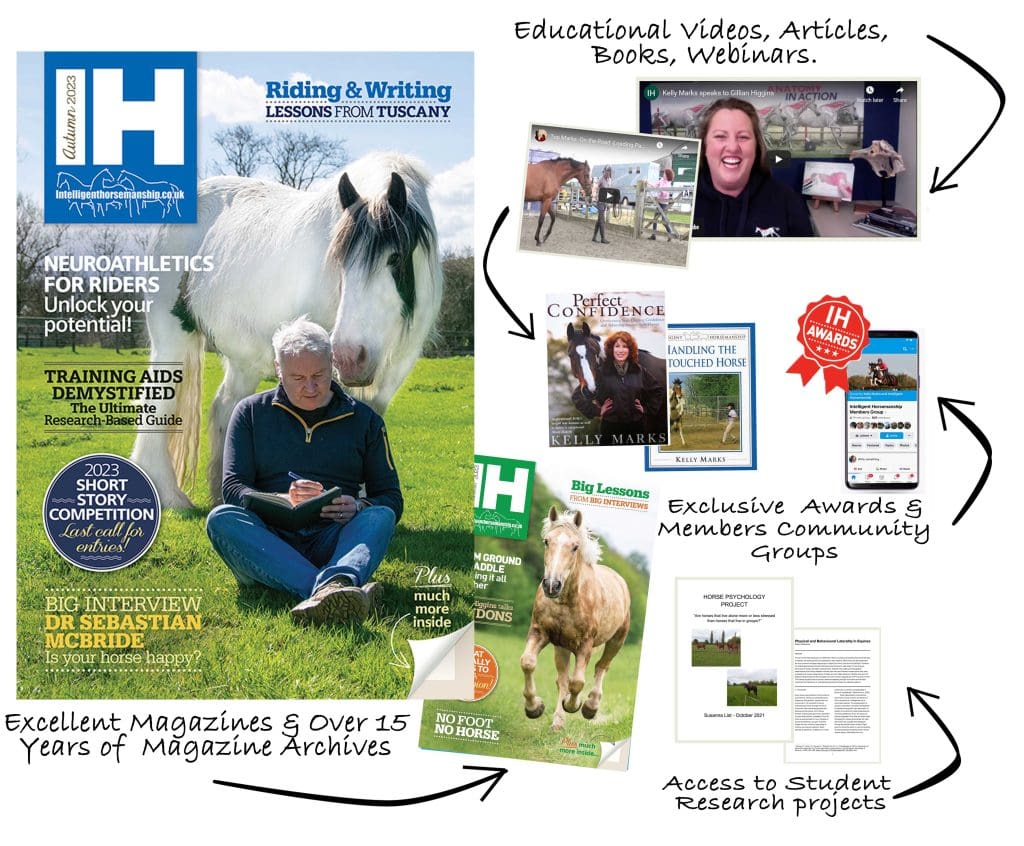 Intelligent Horsemanship Membership for horse owners interested in horse whispering or natural horsemanship techniques 