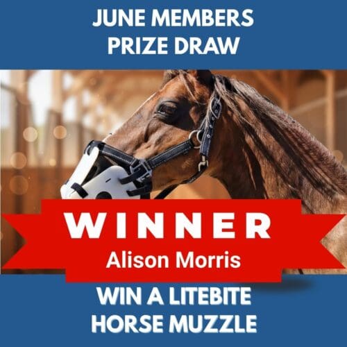JUNE Free Prize Draw - Win a LiteBite Horse Muzzle